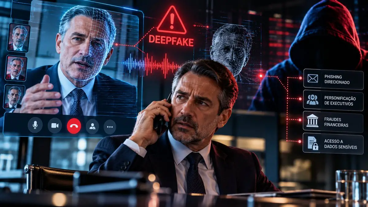 CISOs enfrentam risco de deepfakes em chamadas
