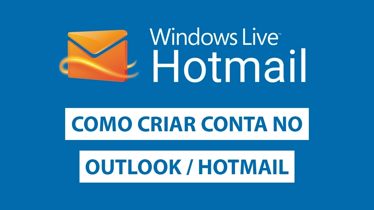 Criar conta no Hotmail