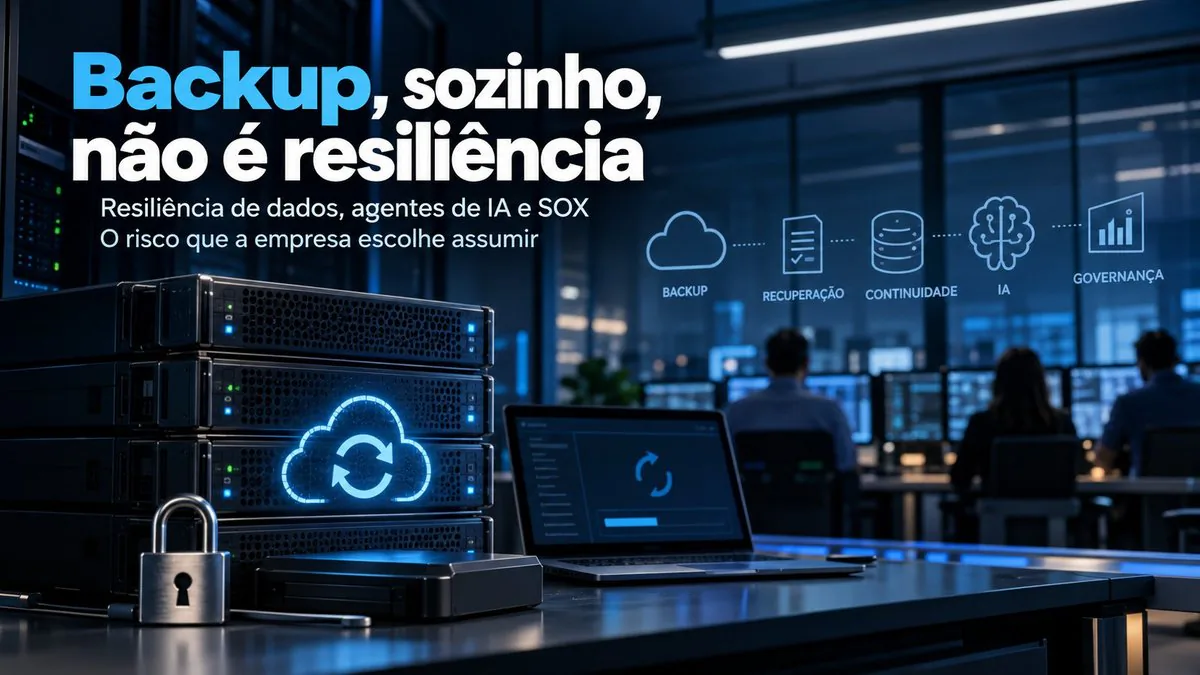 Faça backup com segurança agora mesmo sempre