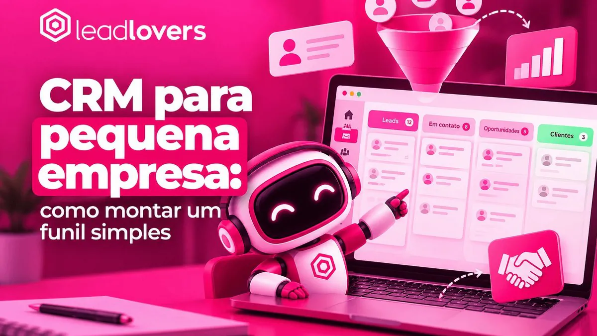 Monte um funil simples agora mesmo aqui com regras