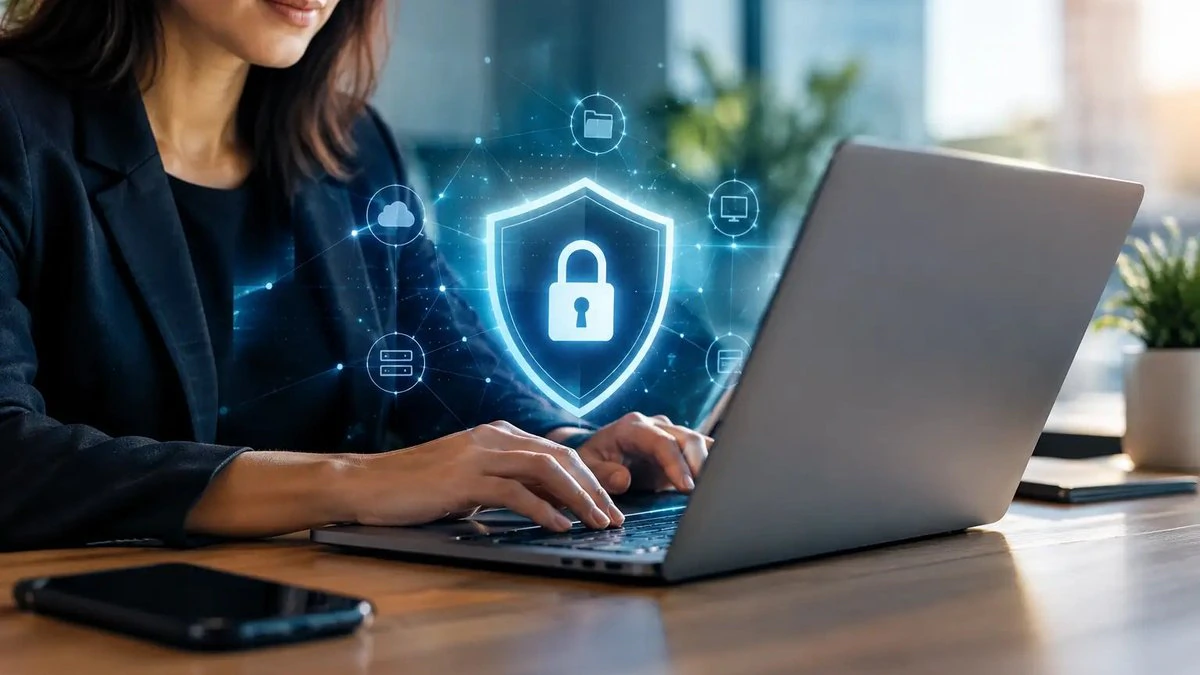 Proteja dados valiosos da empresa com cuidado